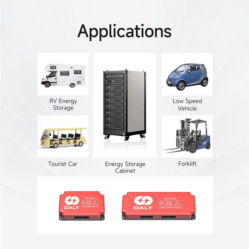 DALY 5A Active Equalizer 8S Active Balancer for Lifepo4 Li-ion Battery Groups Capacitor Balancer - Image 5